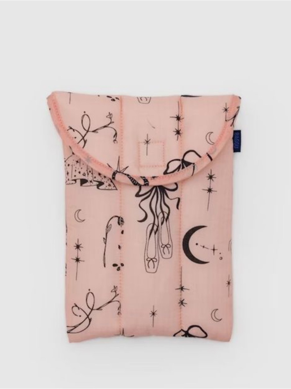 BAGGU puffy tablet sleeve in ballet icons
